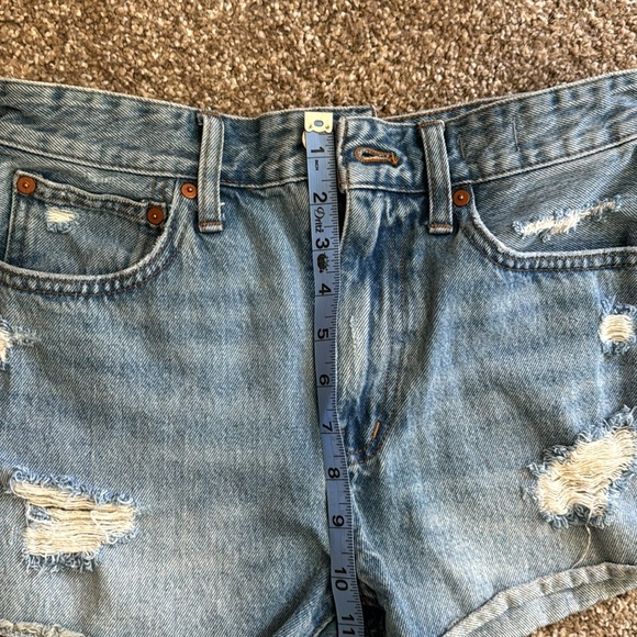 MADEWELL *cutoff* Denim Jean Shorts - so cute! - Picture 5 of 5